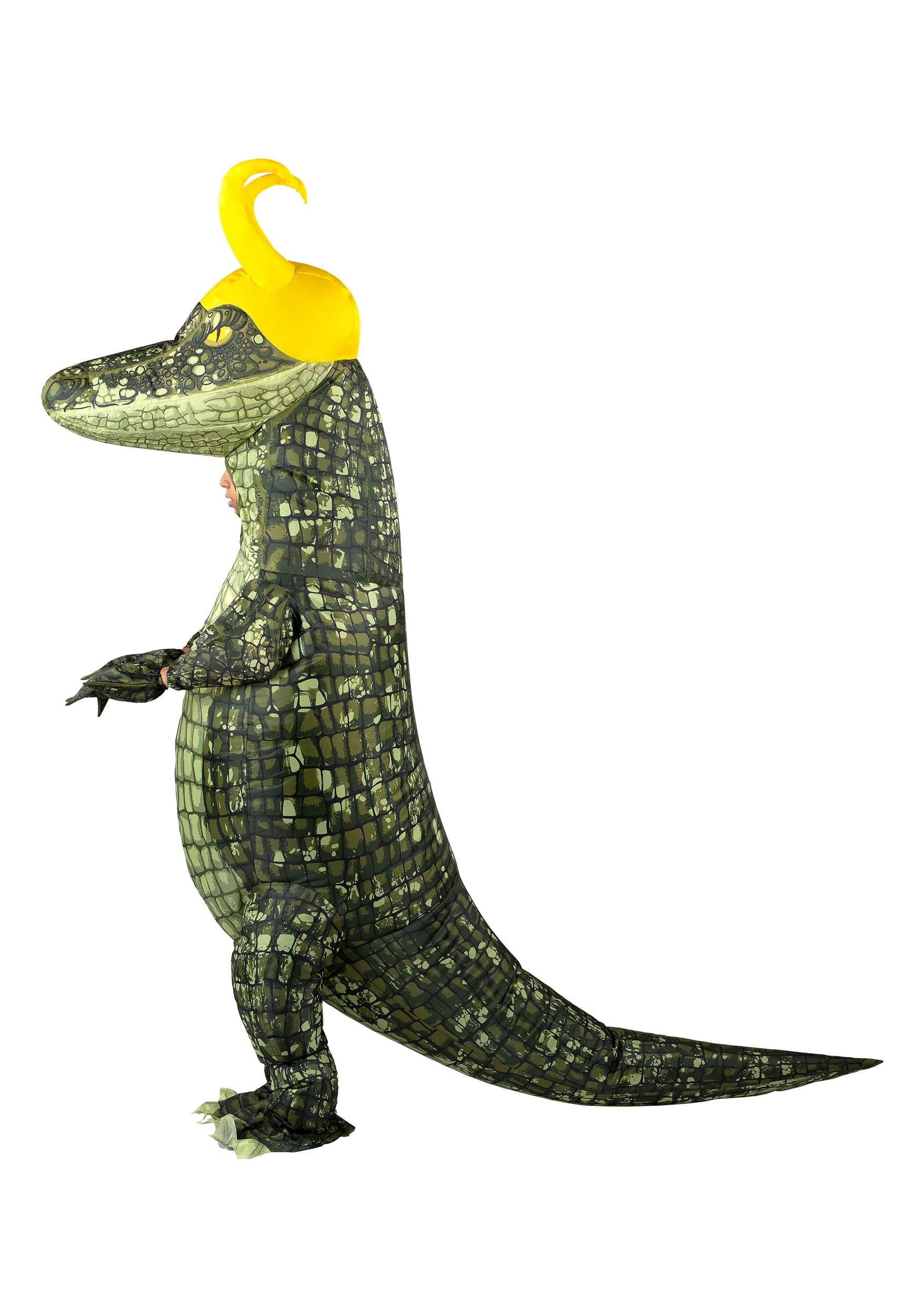 Child Inflatable Alligator Loki Costume , Marvel Costumes