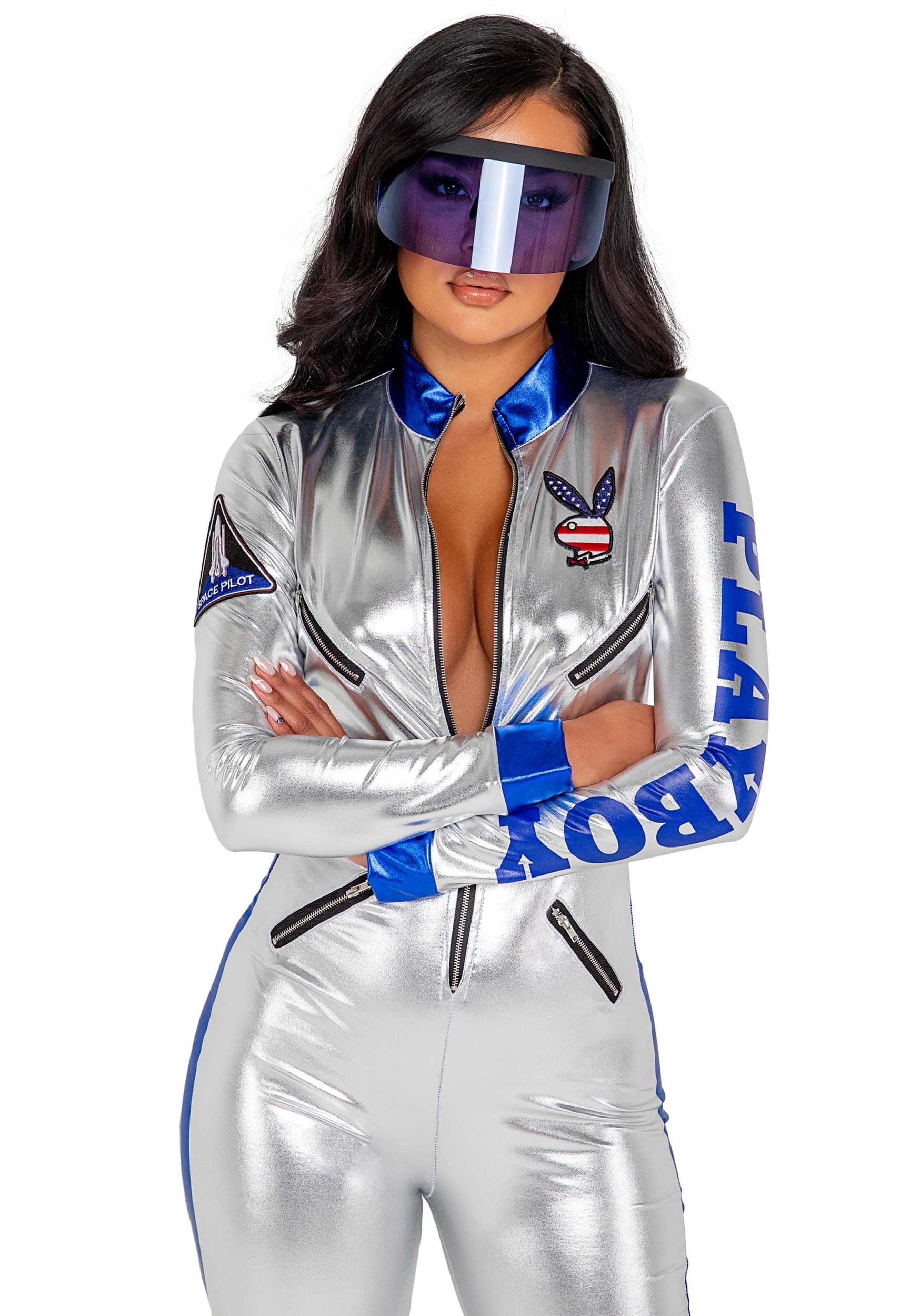 Women's Playboy Sexy Astronaut Costume , Playboy Costumes