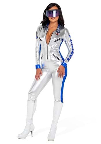 Click Here to buy Womens Playboy Sexy Astronaut Costume | Playboy Costumes from HalloweenCostumes, CDN Funds & Shipping