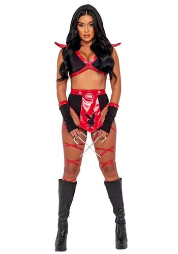 Click Here to buy Womens Playboy Sexy Ninja Costume | Playboy Costumes from HalloweenCostumes, CDN Funds & Shipping