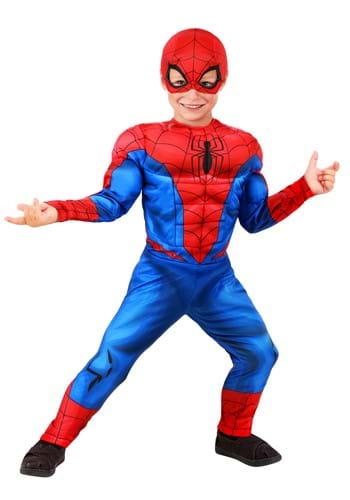 Click Here to buy Marvel Spider-Man Toddler Costume | Kids Marvel Costumes from HalloweenCostumes, CDN Funds & Shipping