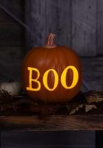 9.75" Light up 'BOO' Pumpkin Alt 2