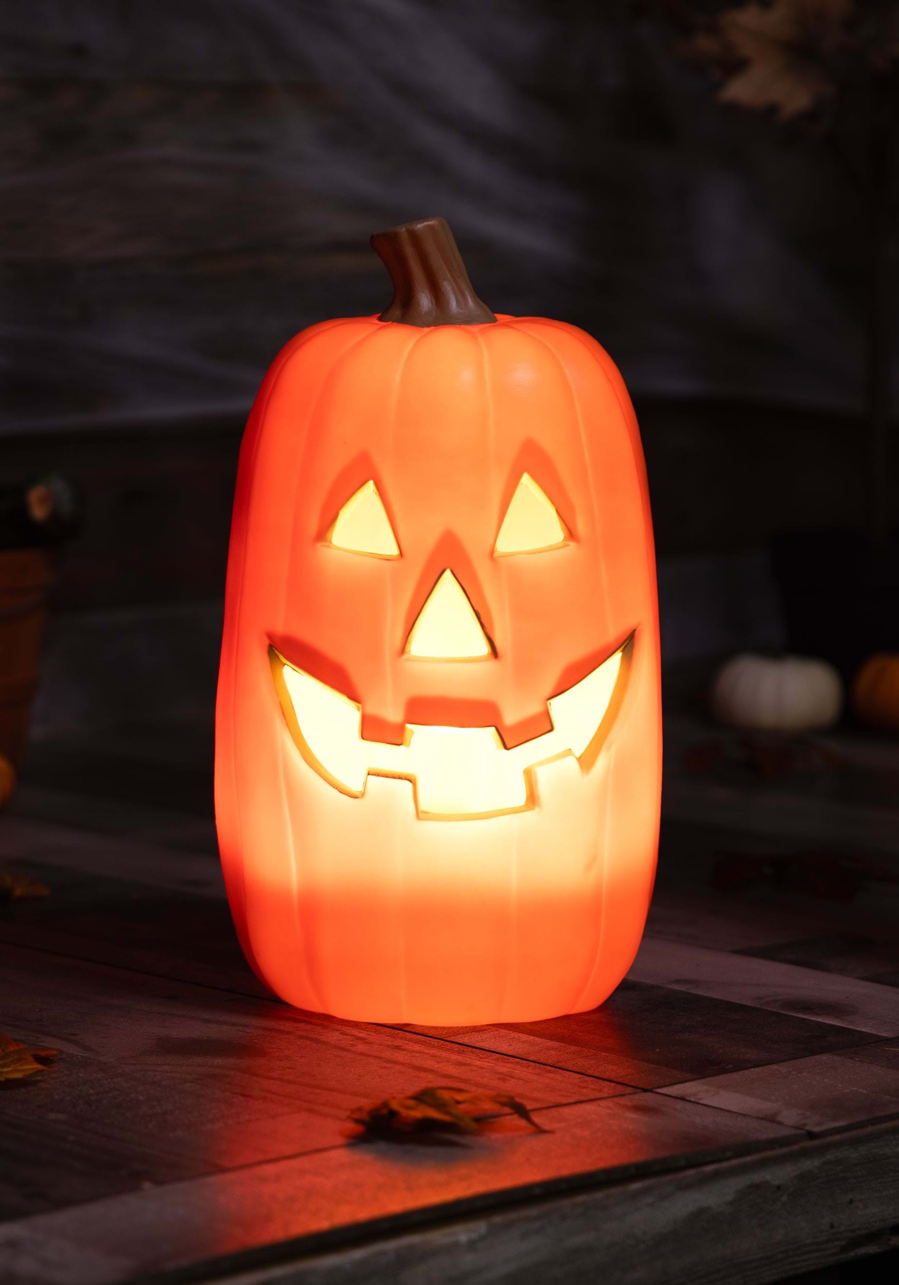 16 Realistic Pumpkin Light Up Decoration