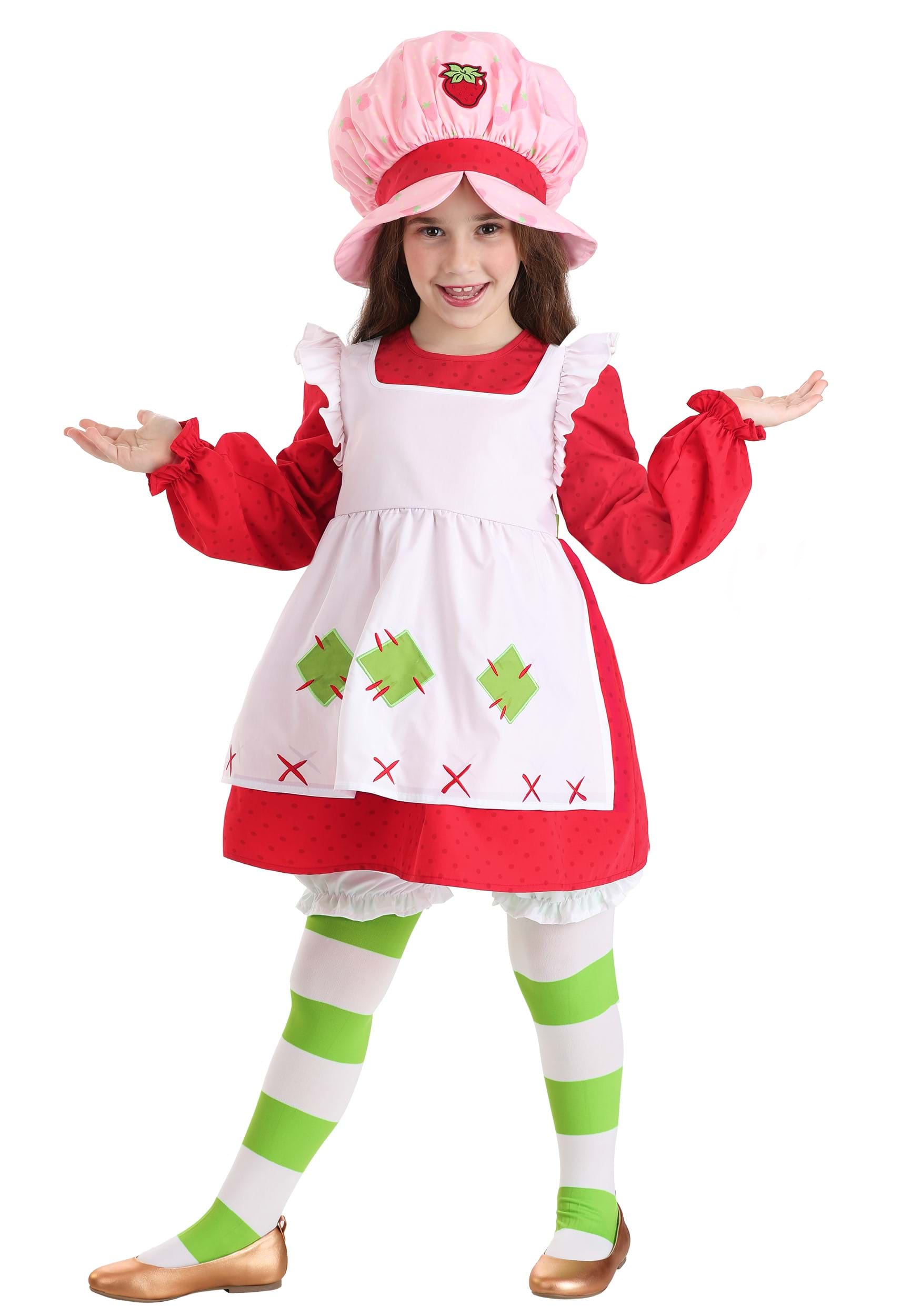 Kid's Classic Strawberry Shortcake Costume | Strawberry Shortcake Costumes