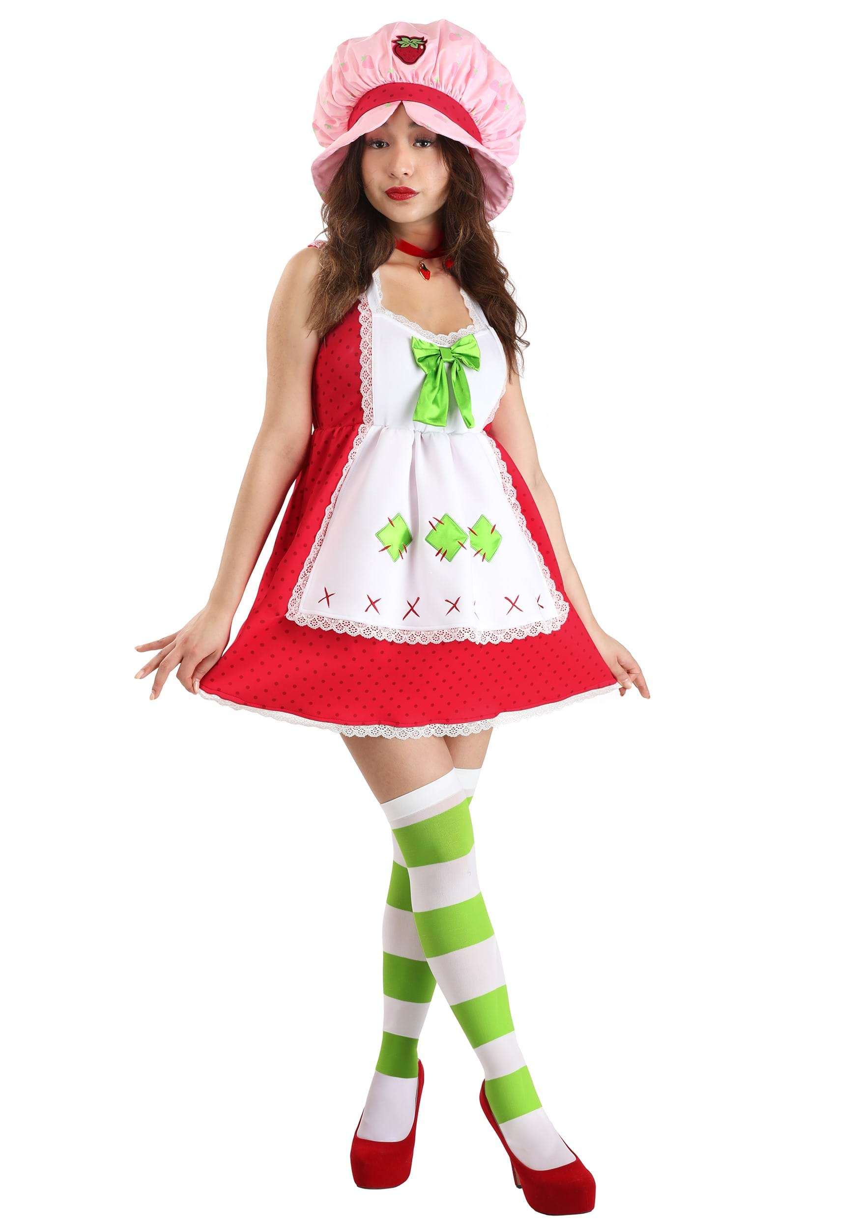 Sassy Strawberry Shortcake Women's Costume , Made By Us Costumes