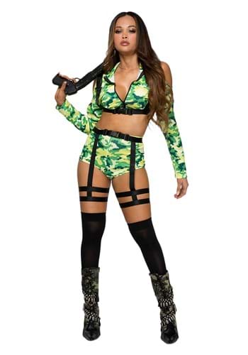 Click Here to buy Womens Sexy Special Op Paratrooper Costume | Army Costumes from HalloweenCostumes, CDN Funds & Shipping