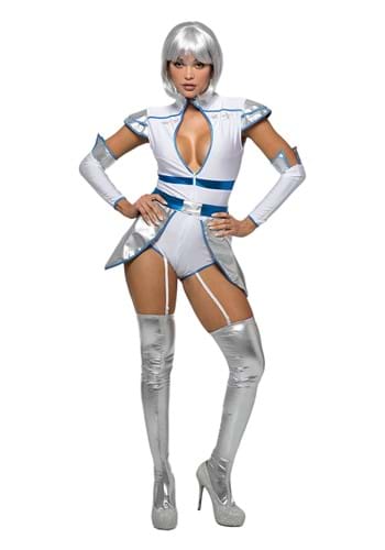 Click Here to buy Space Cadet Scientist Womens Costume | Adult Alien Costumes from HalloweenCostumes, CDN Funds & Shipping