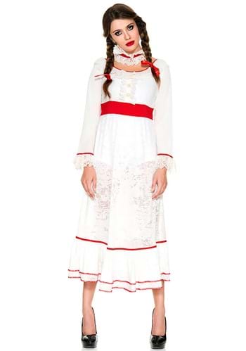 Click Here to buy Womens Possessed Doll Dress Costume | Horror Movie Costumes from HalloweenCostumes, CDN Funds & Shipping