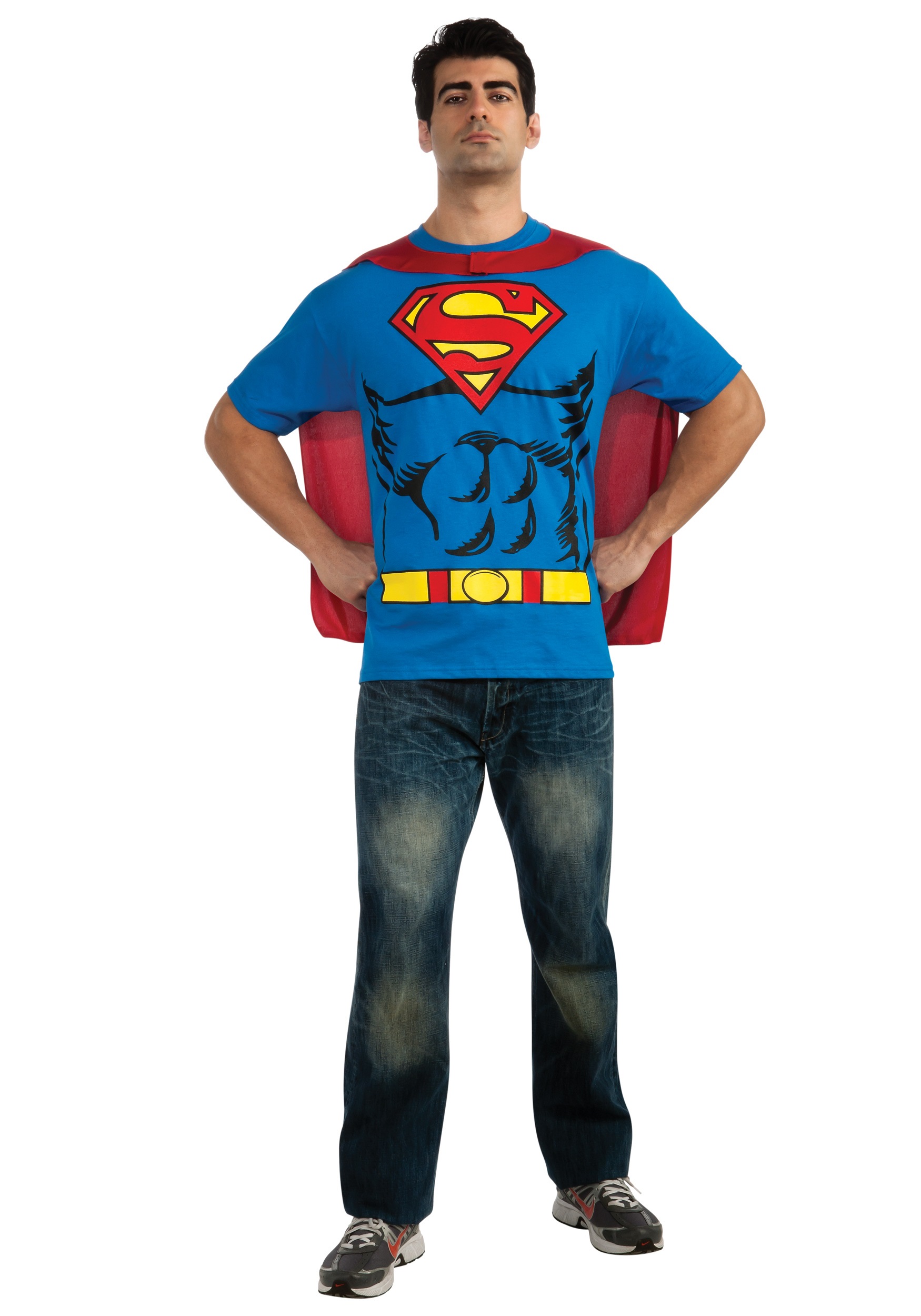 Superman T-Shirt Costume , Easy Halloween Costumes