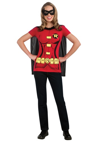 Womens Robin T-Shirt Costume