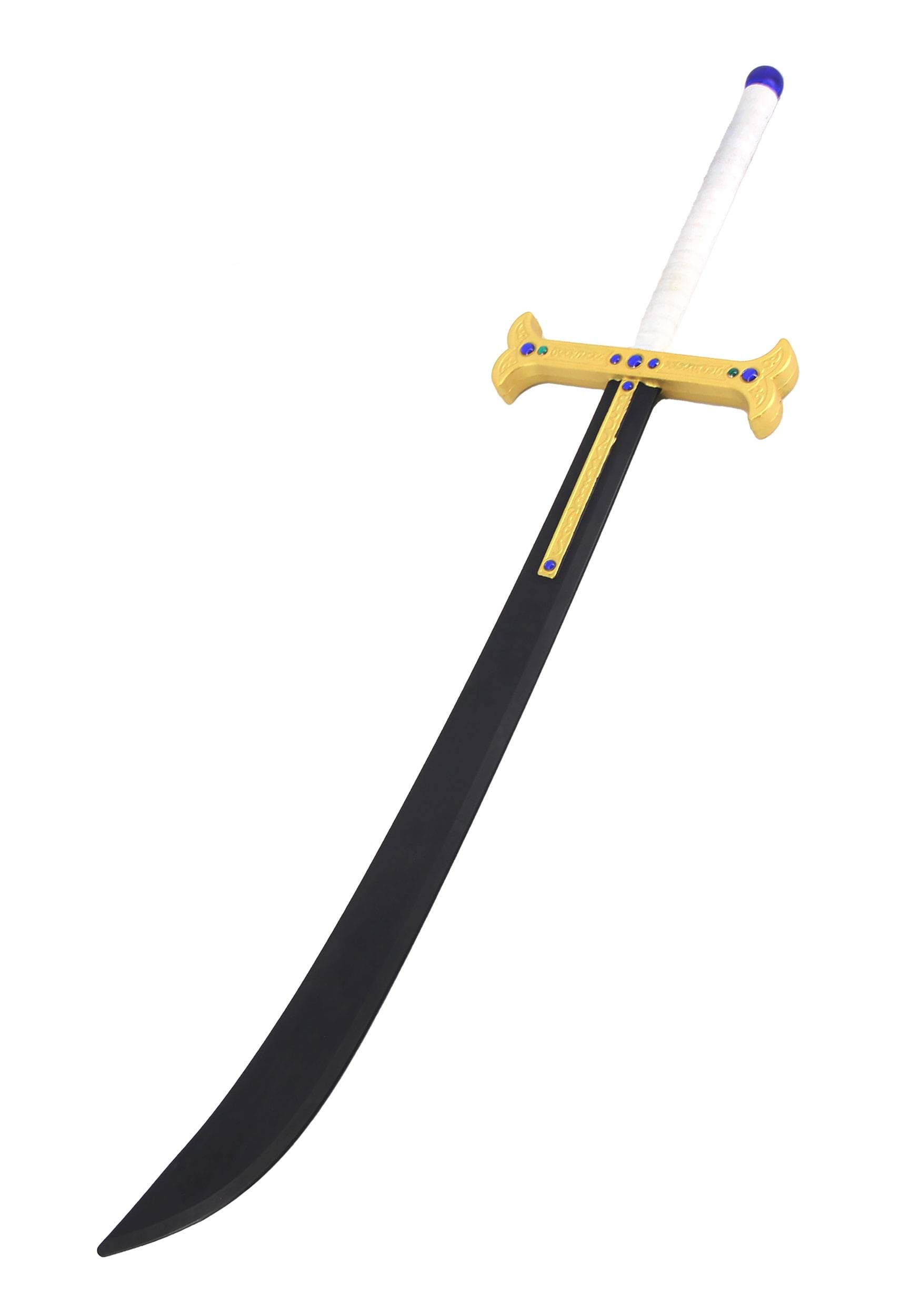 46.85 One Piece Dracule Mihawk's Yoru Cosplay Sword , Anime Weapons