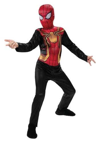 Click Here to buy Spider-Man Integrated Suit Value Boys Costume | Superhero Costumes from HalloweenCostumes, CDN Funds & Shipping