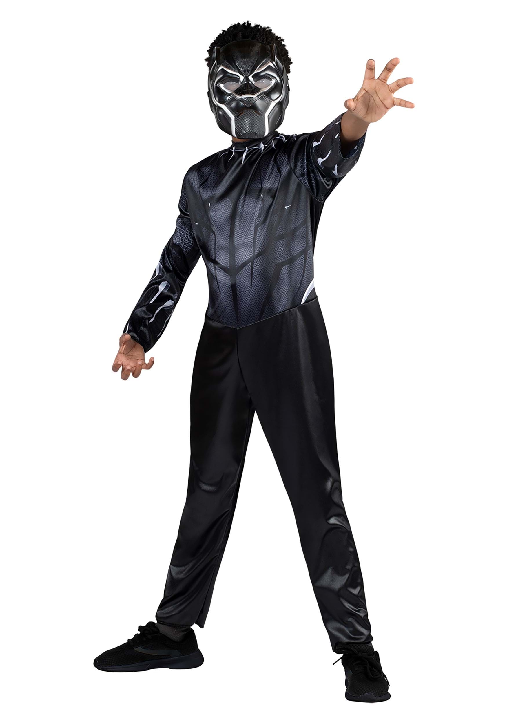 Black Panther Value Boy's Costume , Superhero Costumes