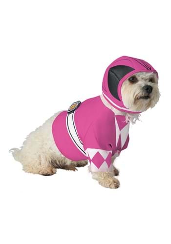 Click Here to buy Power Rangers Pink Ranger Pet Costume | Costumes for Dogs from HalloweenCostumes, CDN Funds & Shipping