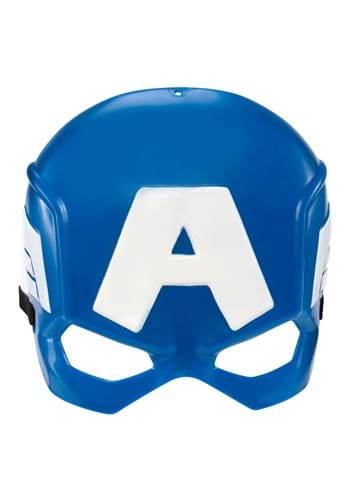 Click Here to buy Marvel Captain America Kids Value Costume Mask | Superhero Masks from HalloweenCostumes, CDN Funds & Shipping