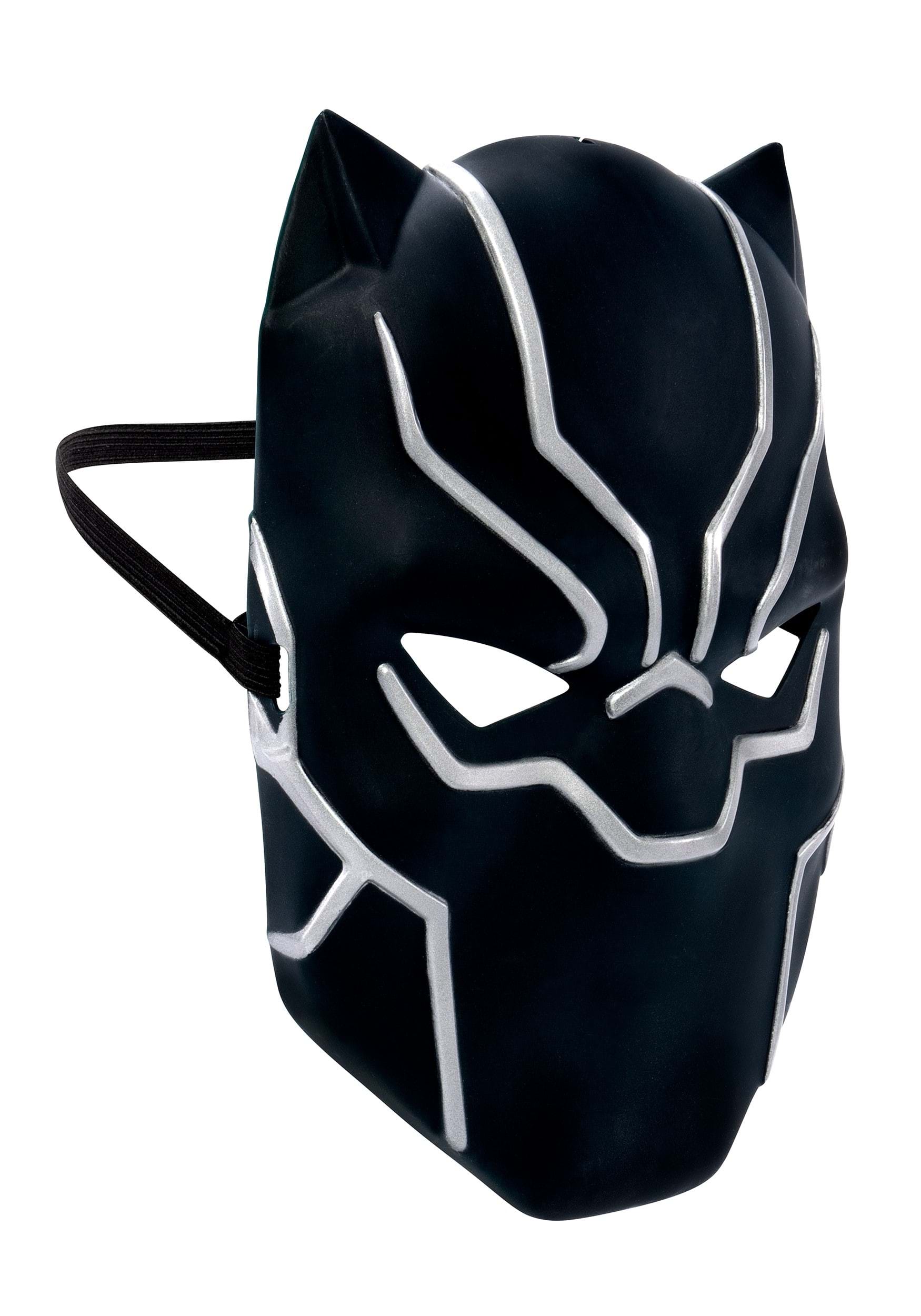 Marvel Black Panther Kid's Value Costume Mask , Superhero Masks