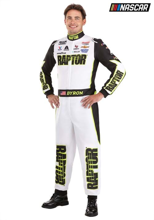 Adult William Byron Raptor Uniform NASCAR Costume