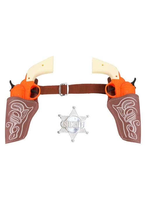 Western Double Holster and Toy Gun Set