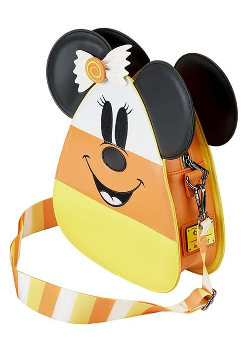 Loungefly Mickey & Minnie Candy Corn Crossbody Purse