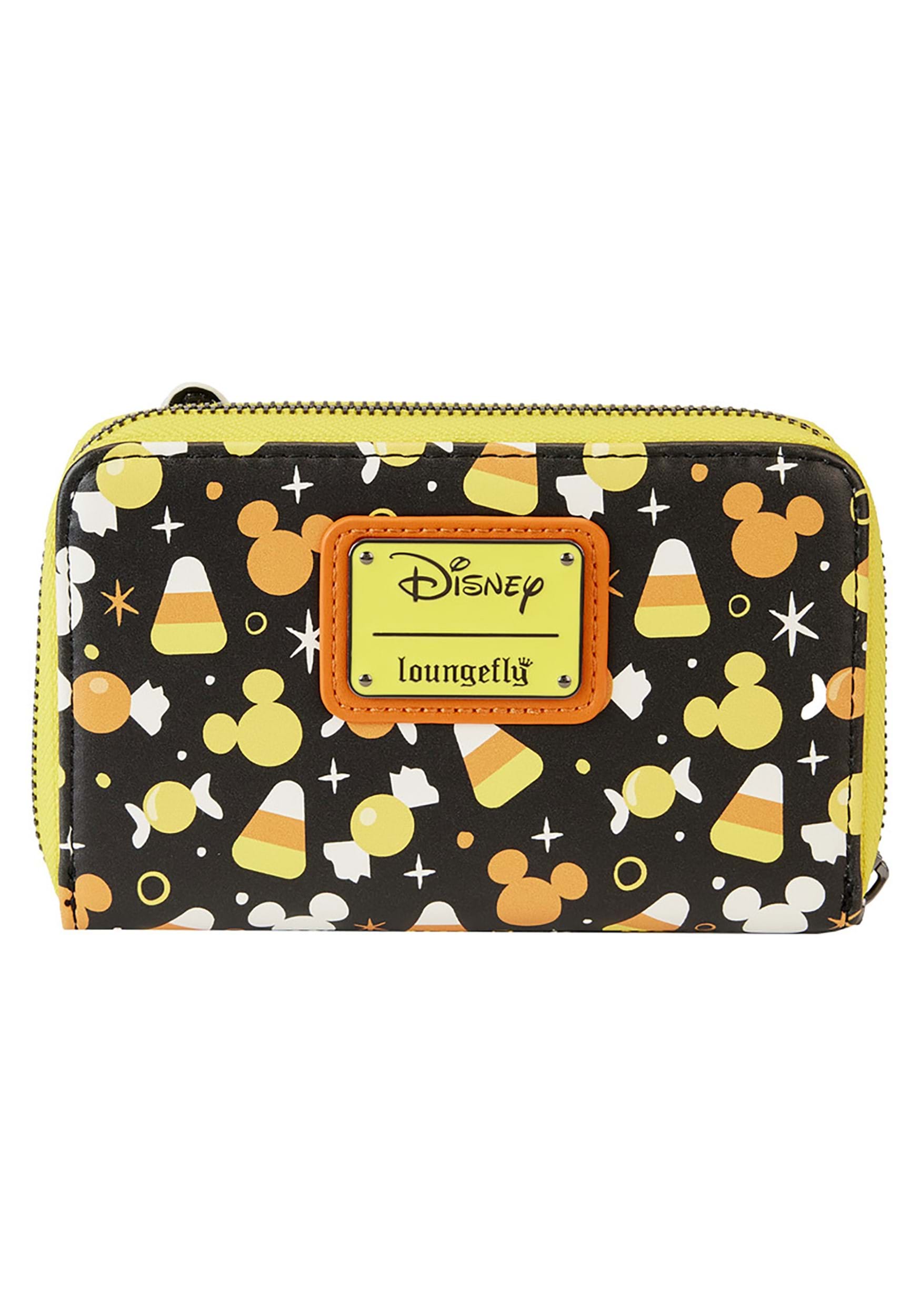 Loungefly Mickey And Friends Candy Corn Zip Around Wallet