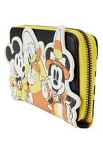 Loungefly Mickey and Friends Candy Corn Zip Wallet Alt 1