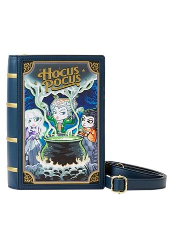 Click Here to buy Loungefly Disney Hocus Pocus Book Crossbody Purse from HalloweenCostumes, CDN Funds & Shipping