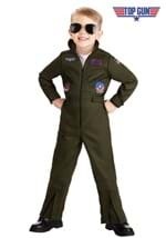 Toddler Flight Suit Top Gun Costume Alt 3