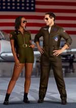 Adult Flight Suit Top Gun Costume Alt 1