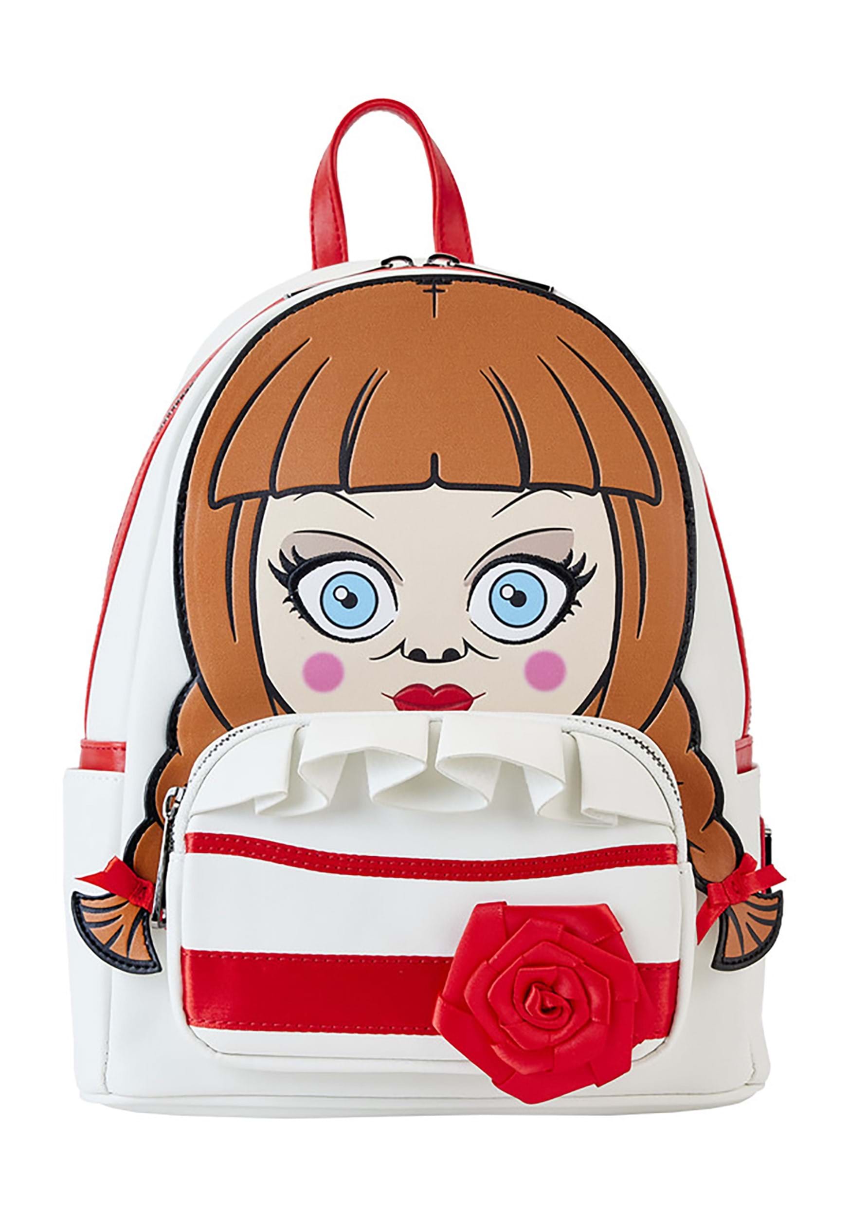 Loungefly WB Annabelle Cosplay Mini Backpack , Horror Backpacks