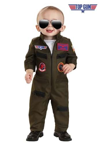 Infant Flight Suit Top Gun Costume