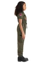 Girl's Flight Suit Top Gun Costume Alt 6