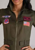 Women's Flight Suit Top Gun Costume Dress Alt 3