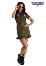 Women's Flight Suit Top Gun Costume Dress Alt 11