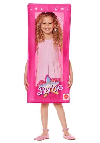 Click Here to buy Kids Barbie Box Costume | Movie Costumes from HalloweenCostumes, CDN Funds & Shipping