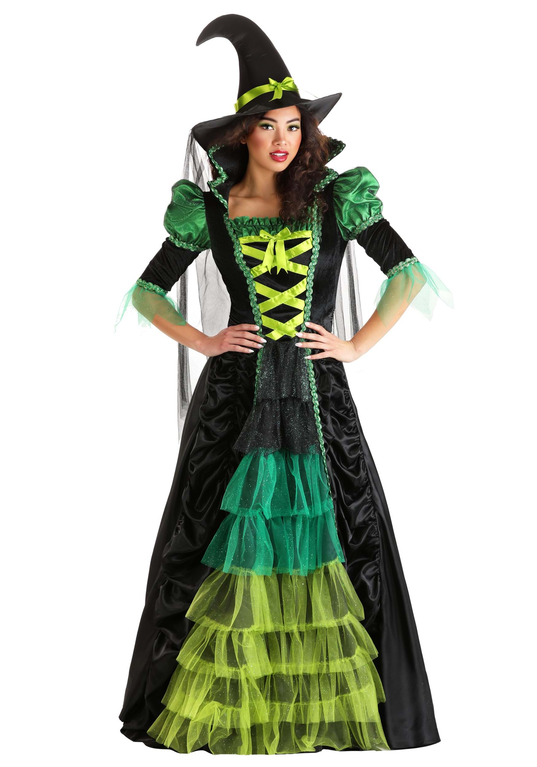 Enchanted Green Witch Women's Costume | Witch Costumes