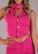 Plus Size Pink Retro Cowgirl Costume Alt 3