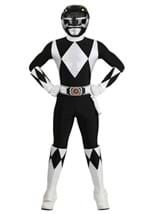 Adult Authentic Power Rangers Black Ranger Costume Alt 1