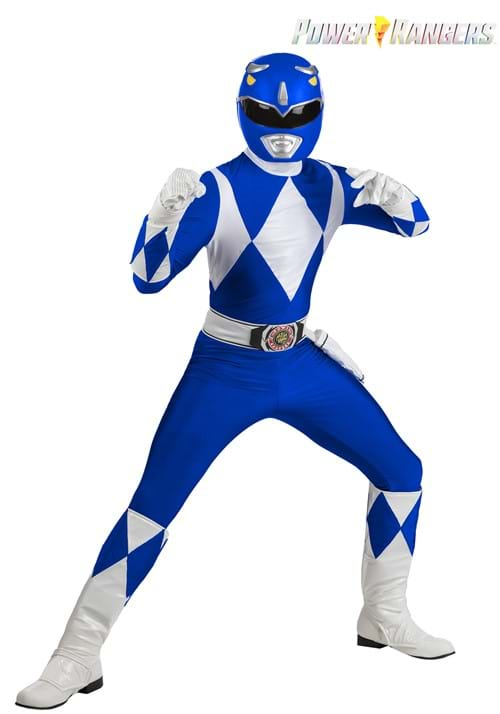 Adult Authentic Power Rangers Blue Ranger Costume