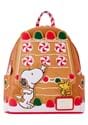 Peanuts Snoopy Gingerbread House Mini Backpack by Loungefly