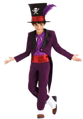 Click Here to buy Kids Disney Princess and the Frog Dr. Facilier Costume | Disney Costumes from HalloweenCostumes, CDN Funds & Shipping