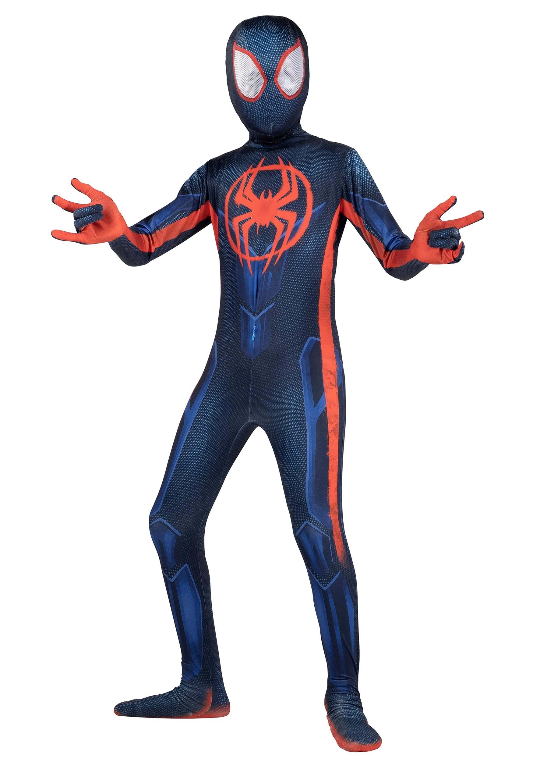 Classic Spider-Man Miles Morales Kid's Zentai Costume | Marvel Costumes