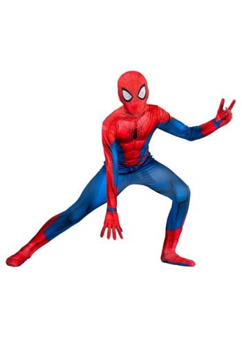 Click Here to buy Classic Spider-Man Zentai Kids Costume | Marvel Costumes from HalloweenCostumes, CDN Funds & Shipping