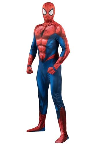 Click Here to buy Classic Spider-Man Zentai Adult Costume | Marvel Costumes from HalloweenCostumes, CDN Funds & Shipping