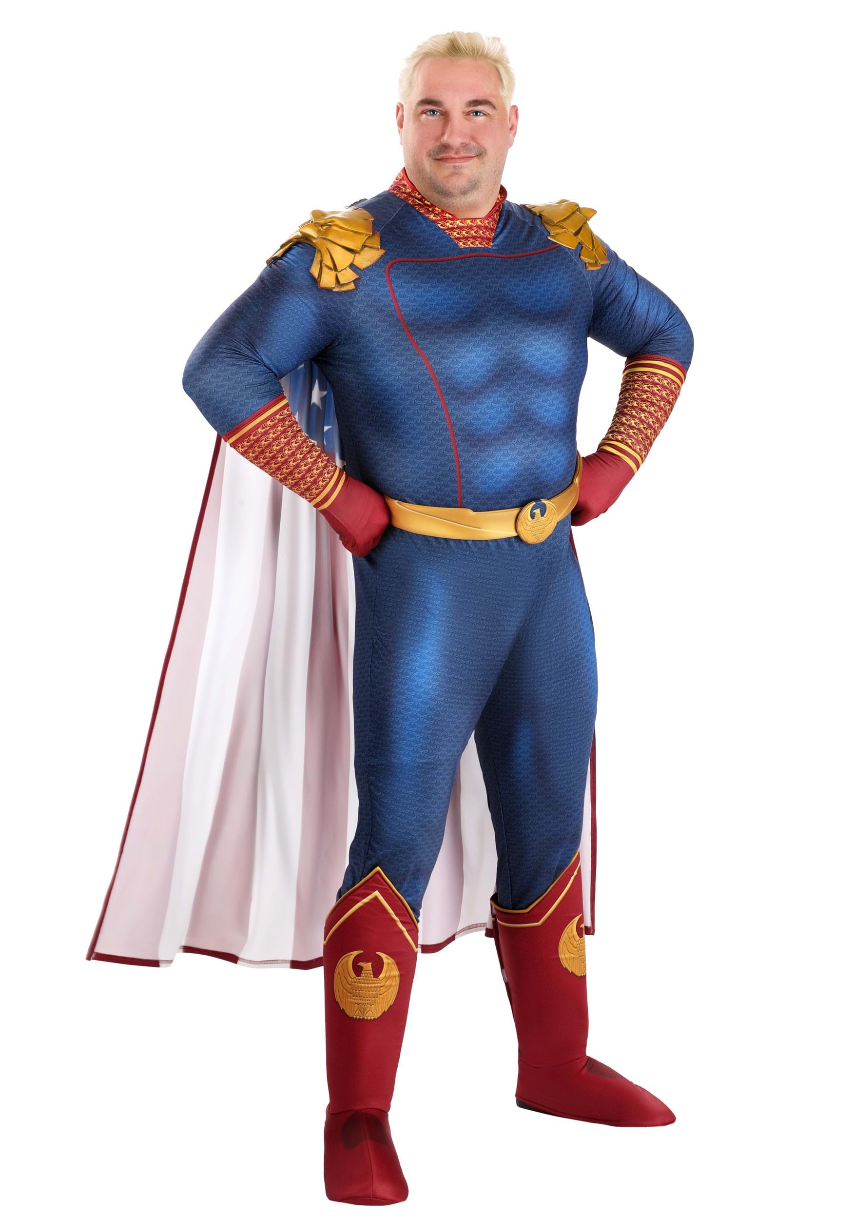 Men's Plus Size The Boys Homelander Costume | The Boys Costumes