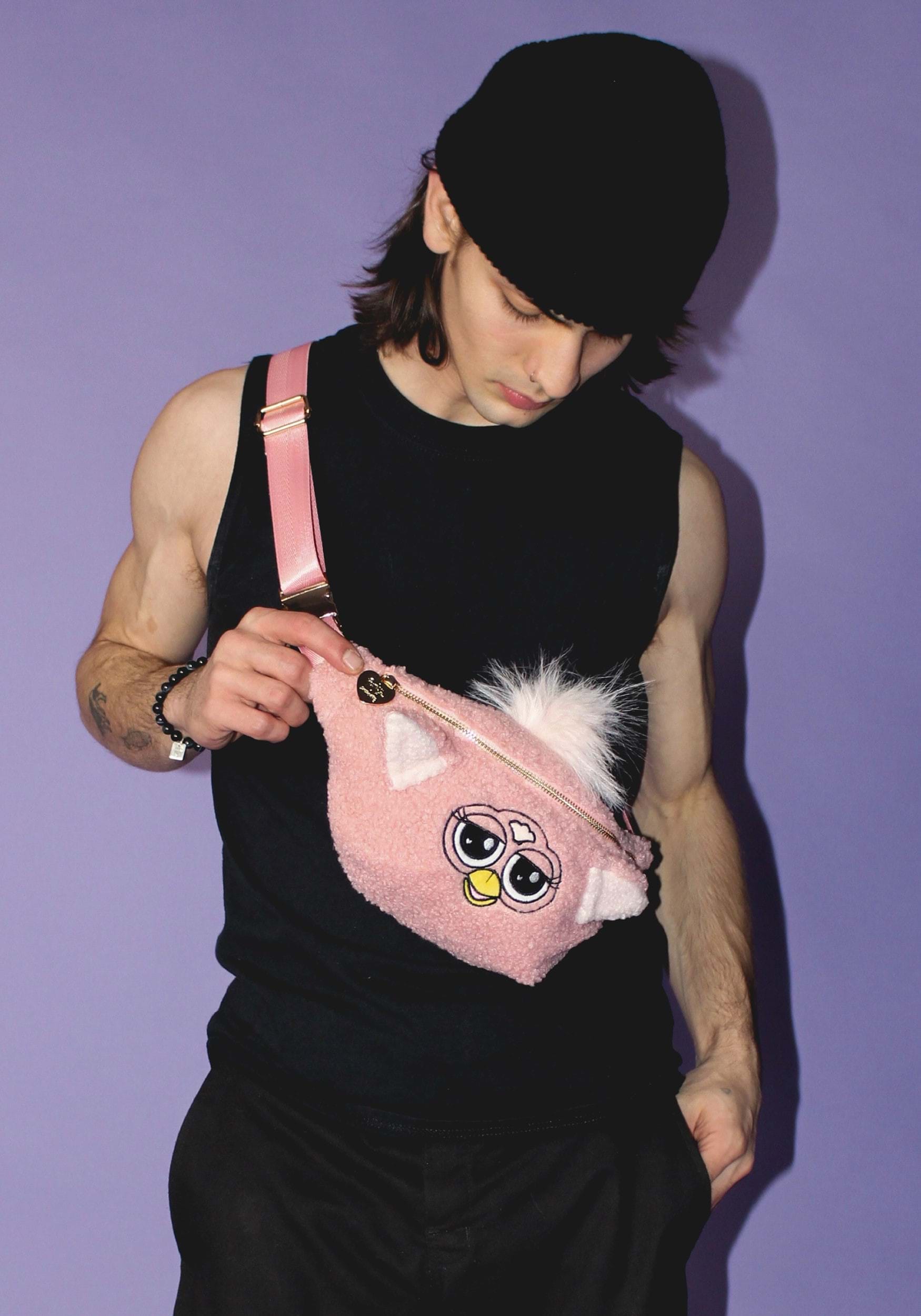 Cakeworthy Pink Furby Fanny Pack , Cakeworthy Bags & Backpacks
