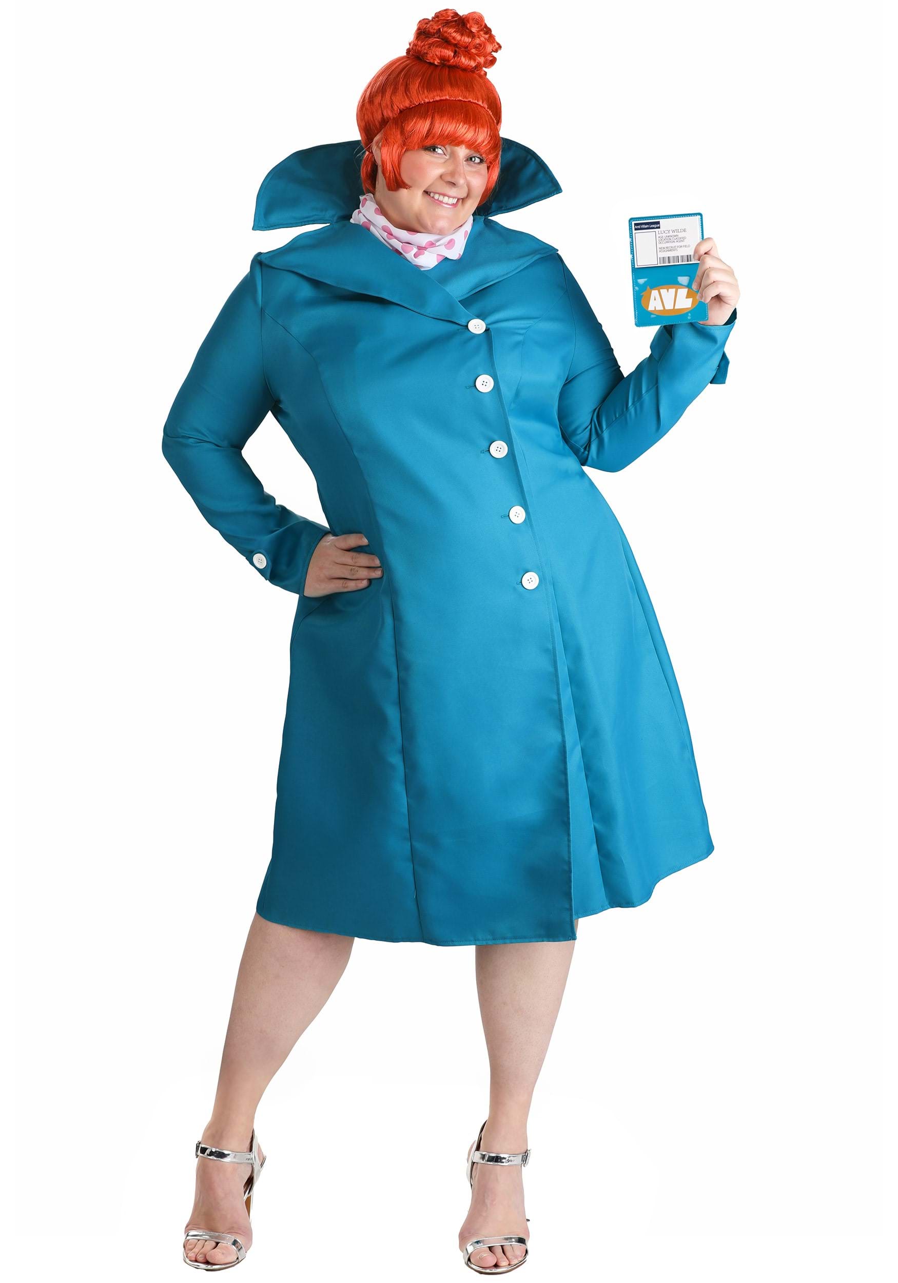 Plus Size Women's Despicable Me Lucy Wilde Costume | Despicable Me Costumes