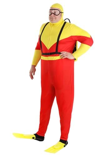 Plus Size Sunny Scuba Diver Costume