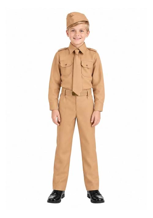 WW2 Army Costume for Kids new