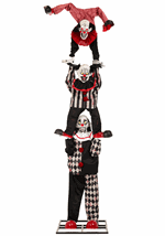 Acrobatic Animatronic Scary Clowns Decoration Alt 7