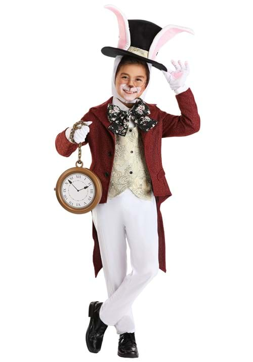 Kids White Rabbit Costume